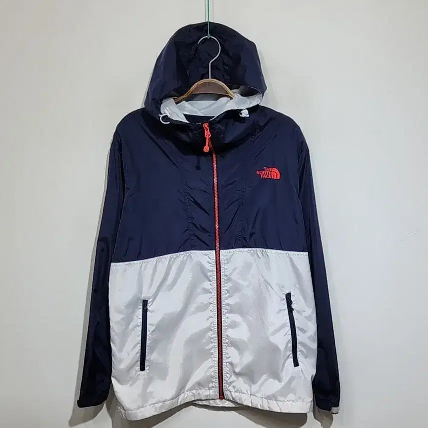 [BUNJANG] The North Face Men's Lightweight Windbreaker Hooded Jacket / (M) 노스페이스 바람막이 점퍼 경량 아웃도어 등산복 후드자켓