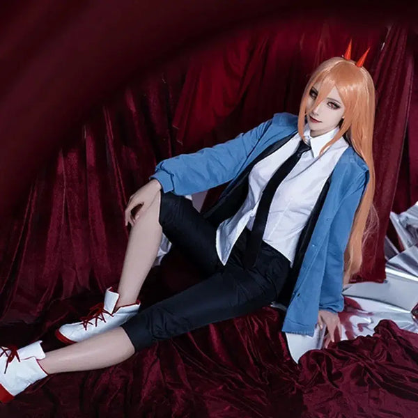 [BUNJANG] Chainsaw Man Power Cosplay Full Set / 체인소맨 파워코스프레 풀셋판매