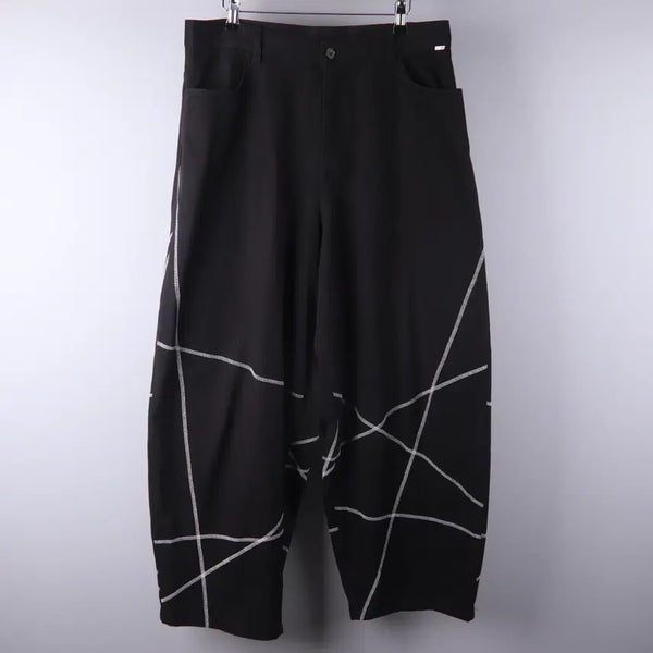 [BUNJANG] Nomadual S.L Wide Pants - Black (L) / 노매뉴얼 S.L WIDE PANTS - BLACK (L) 5392