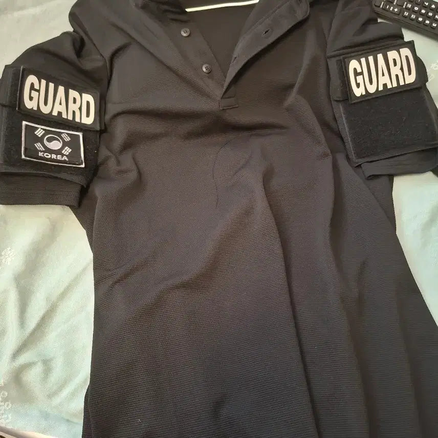 [BUNJANG] Guard Black Short Sleeve T-Shirt XL / 검정색 가드 반팔 티셔츠 XL 팝니다