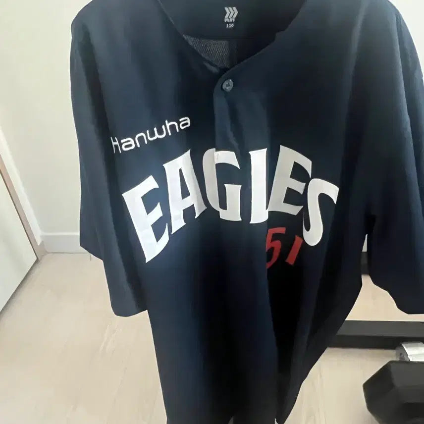 [BUNJANG] Hanwha Eagles Moon Hyun-bin Replica Jersey Size 120 / 한화이글스 유니폼 문현빈 래플리카 120사이즈