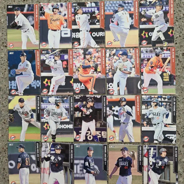 [BUNJANG] KBO Hanwha Eagles Player Normal Cards (22 pcs) / KBO 26한화 노멀 카드(22장)
