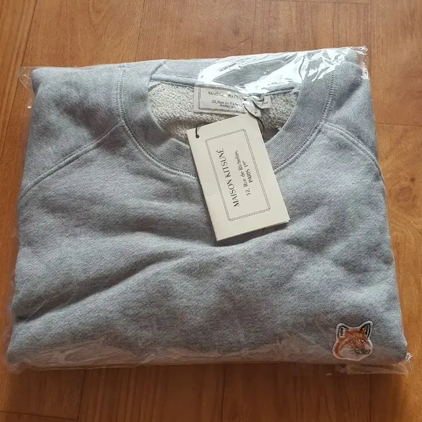 [BUNJANG] Maison Kitsuné Sweatshirt Grey L / 메종 키츠네 맨투맨 그레이L