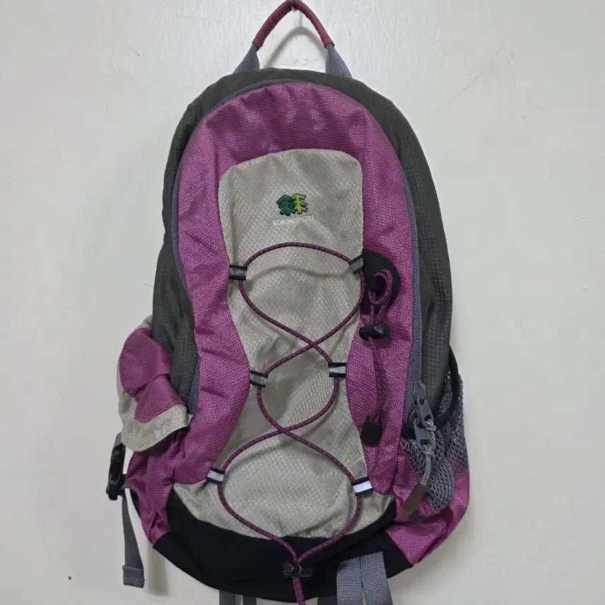 [BUNJANG] KOLON SPORT Backpack Pink/Gray 20L / 코오롱 스포츠 백팩 베낭핑크/그레이.260819
