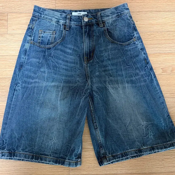 [BUNJANG] Milo Archive Denim Bermuda Pants (M) / 밀로 아카이브 데님 버뮤다 팬츠 M