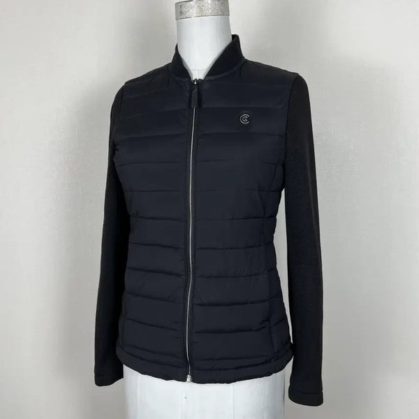[BUNJANG] Cleveland Windproof Padded Knit Jumper Jacket Women's XS / 클리브랜드 방풍 패딩 니트 점퍼 자켓 여85 XS 라덴 빈티지