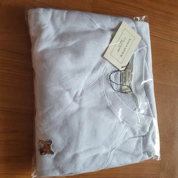 [BUNJANG] Maison Kitsuné Crewneck Sweatshirt White L / 메종키츠네 맨투맨 화이트 L