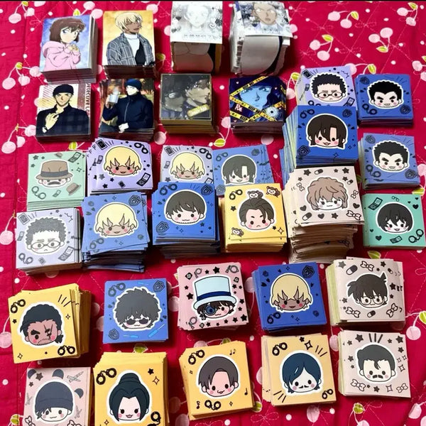 [BUNJANG] Detective Conan Character Sealing Stickers Bundle Set / (이틀만할인) 애니인스 명탐정코난 마감용 대량처분 코난인스 코난 마감용인스 캐릭터마감용