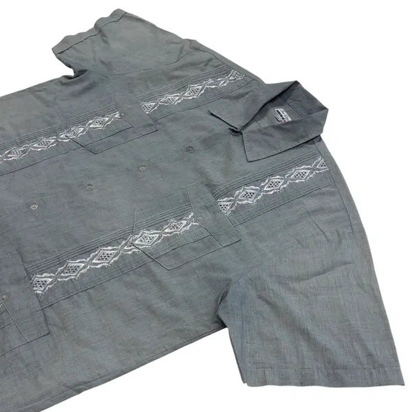 [BUNJANG] Vintage Guayabera Shirt XL / 빈티지 구아야베라 셔츠 Guayabera Shirt 쿠바셔츠 XL