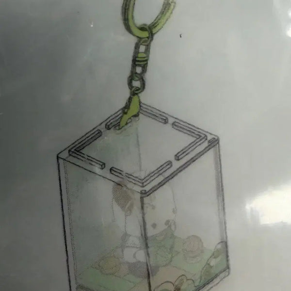 [BUNJANG] Sanrio Pochacco Cube Acrylic Keychain / 산리오 포차코 큐브 키링 아크릴 열쇠고리