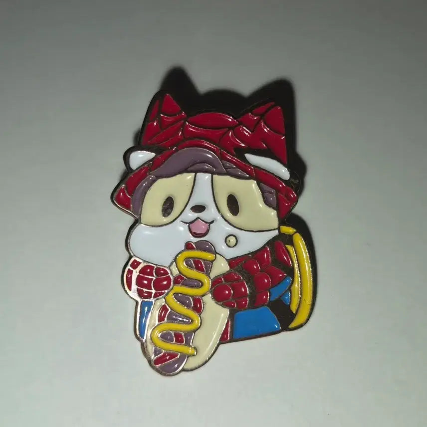 [BUNJANG] MCU Spider-Man Corgi Badge / MCU 스파이더맨 웰시코기 뱃지