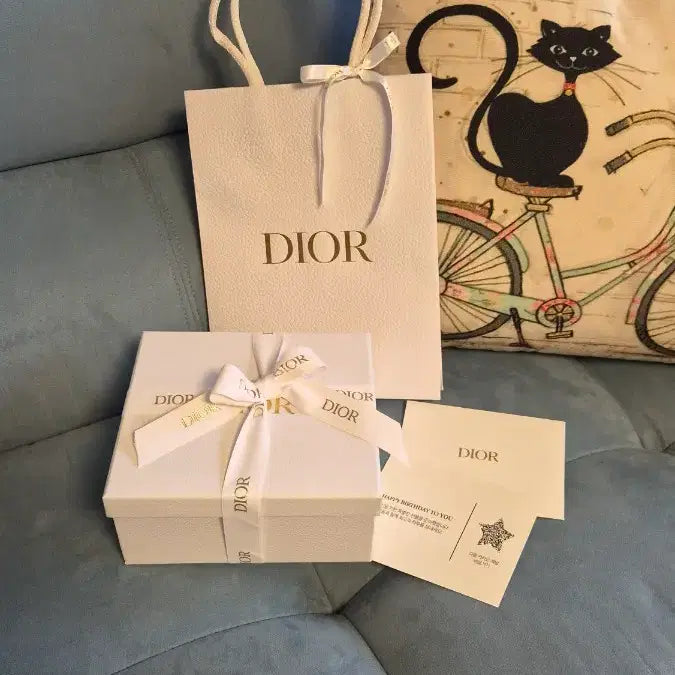 [BUNJANG] Dior Mini Box Shopping Bag Set / 8-20)디올 미니박스쇼핑백 셋트(17*15*8) 더스트추가