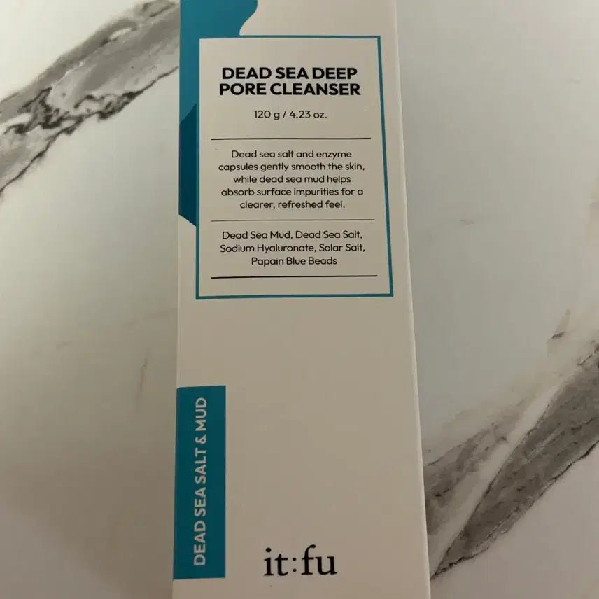 [BUNJANG] It's Pure Dead Sea Deep Pore Cleanser 120g / 잇퓨 사해 바다 딥 포어 클렌저 120g (2개 13500원)