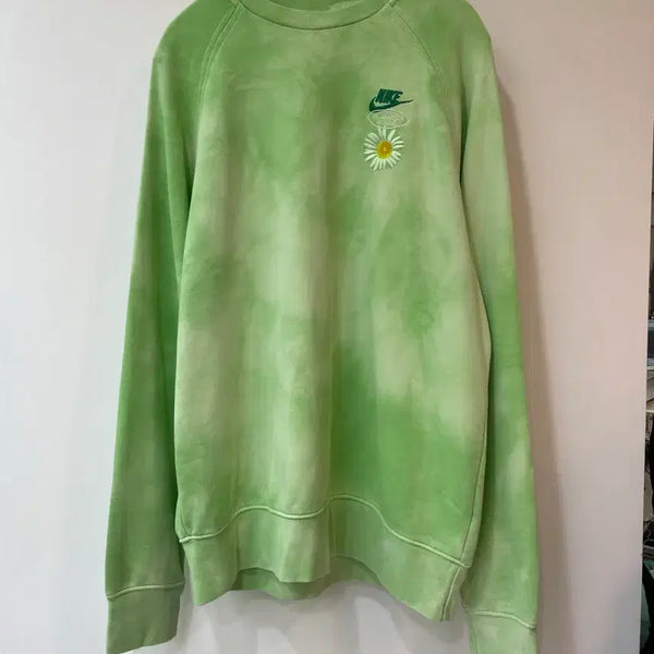 [BUNJANG] Nike Daisy Sweatshirt Lime XL / 나이키 데이지 맨투맨 라임