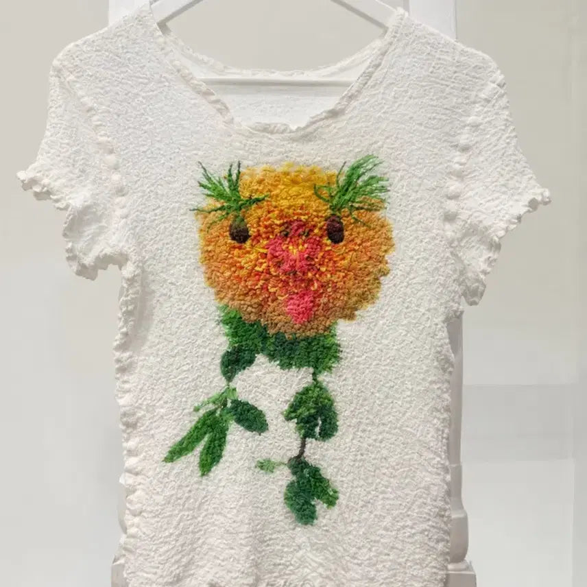 [BUNJANG] Issey Miyake Printed T-Shirt / 이세이미야케 프린팅 티셔츠