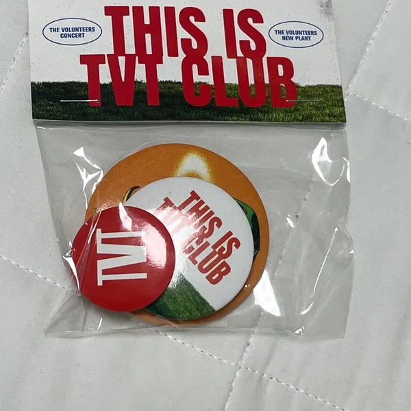 [BUNJANG] The Volunteers New Plant Badge / (새상품) TVT 더발룬티어스 뉴플랜트 뱃지