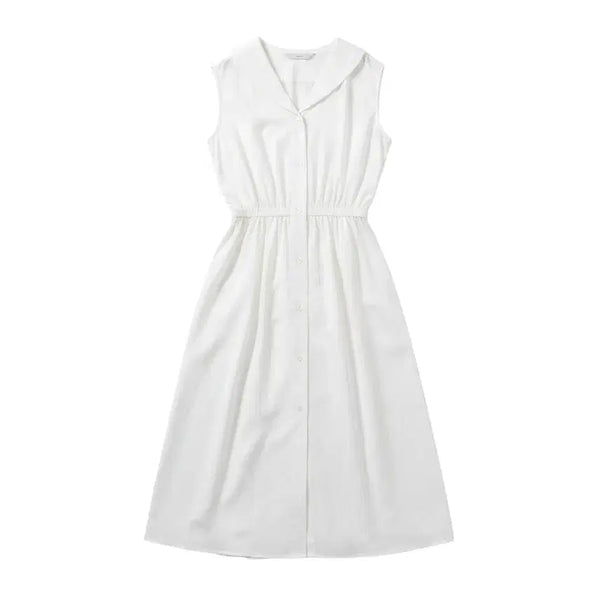 [BUNJANG] DeWL Belted Sleeveless Collar Dress IV / 여성55/ DeWL 벨티드 민소매 카라원피스IV 0-29