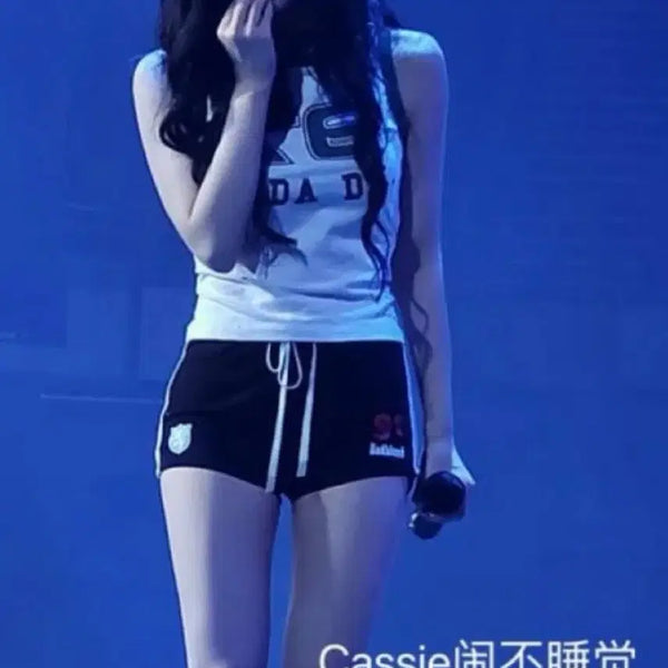 [BUNJANG] Bad Blood Vintage Club Boy Shorts / 배드블러드 빈티지 클럽 보이 숏츠 (닝닝 바지)