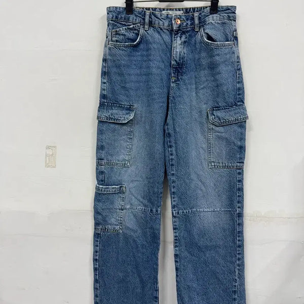 [BUNJANG] Zara Cargo Denim Pants / (31)자라 카고 데님팬츠