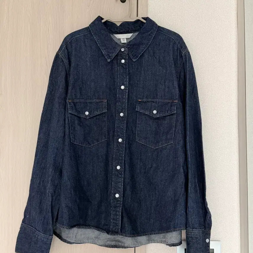 [BUNJANG] H&M Denim Jacket Shirt XL / H&M 자켓형 청남방