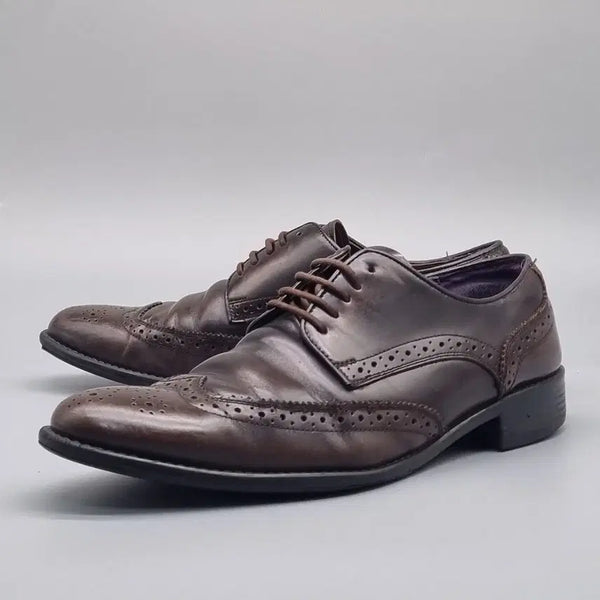 [BUNJANG] Soda Solpark Men's Wingtip Shoes 255 / q 소다 솔파크 남성윙팁구두255