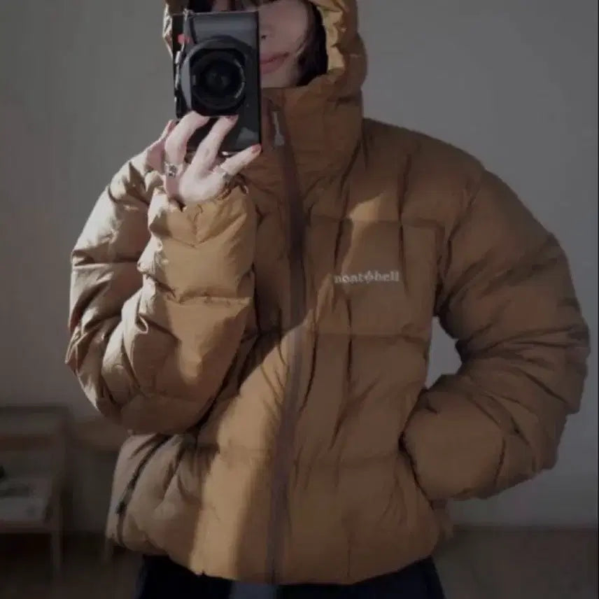 [BUNJANG] Montbell Naejidown Parka Camel S / 몽벨 네이지 다운 파카 카멜 S