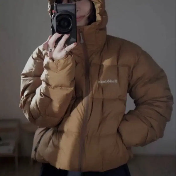 [BUNJANG] Montbell Naejidown Parka Camel S / 몽벨 네이지 다운 파카 카멜 S