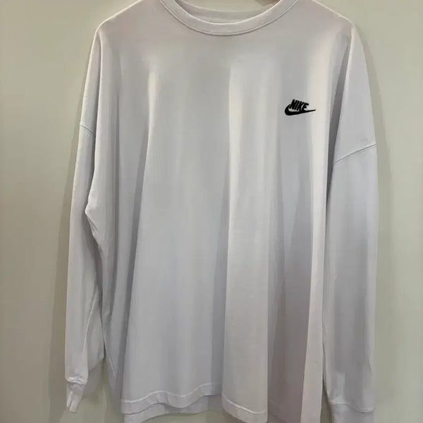 [BUNJANG] Nike PEACEMINUSONE Long Sleeve T-Shirt White XL / 나이키 피스마이너스원 긴팔 티셔츠 화이트