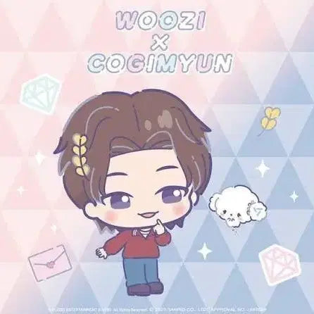 [BUNJANG] SEVENTEEN Woozi Sanrio Collaboration Keyring (Sealed) / 세븐틴 산리오 콜라보 키링 우지 (미개봉)