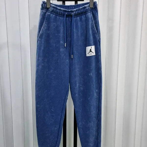 [BUNJANG] Jordan Stone Washed Jogger Pants Navy / 조던 스톤 워싱 조거 팬츠 네이비