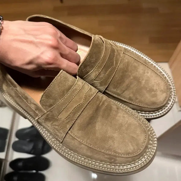 [BUNJANG] Stu Suede Loafers Size 40 / Stu 스웨이드 로퍼 40사이즈