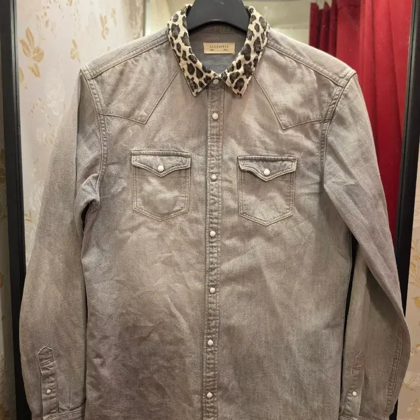[BUNJANG] All Saints Western Denim Shirt XS / 7/70 올세인츠 웨스턴 데님셔츠 XS