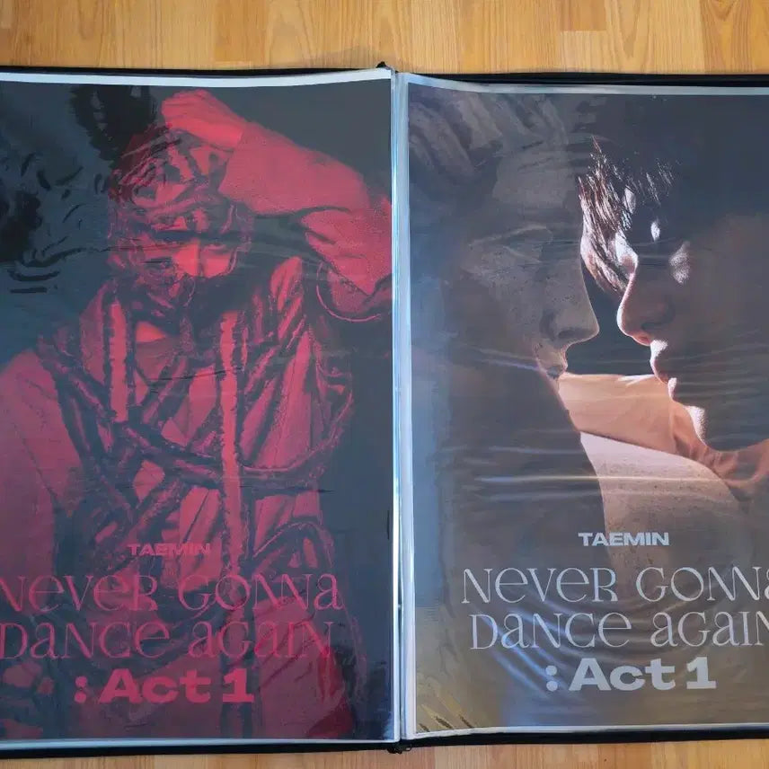 [BUNJANG] Taemin Act 1 Album Poster Set (2 Types) / [set] 태민 act1 앨범 포스터 2종