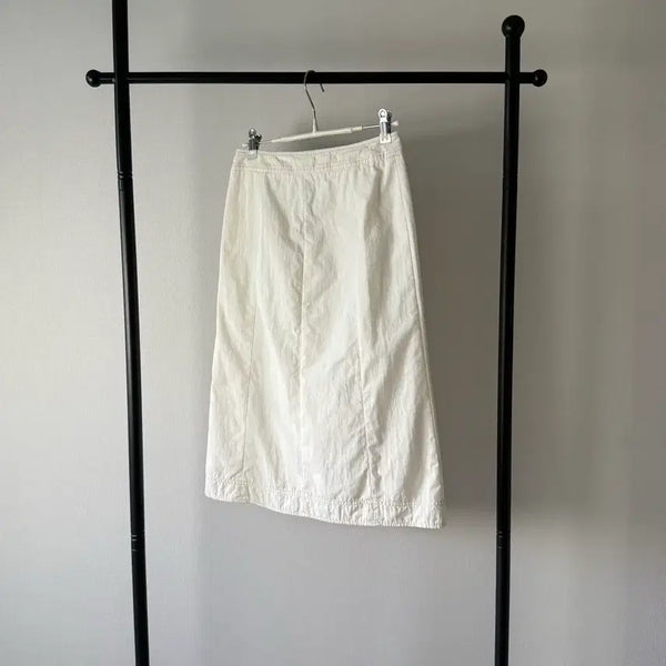 [BUNJANG] IT MICHAA Studio White Long Skirt / 잇미샤 it michaa 스튜디오 스커트