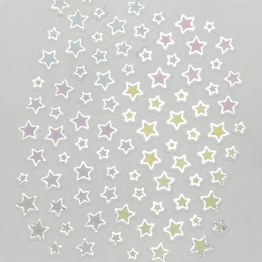 [BUNJANG] Poltiker Mini Star Kiss Cut Sticker / 띵)폴티커 미니별 키스컷