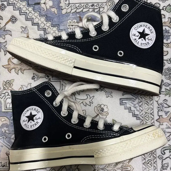 [BUNJANG] Converse Chuck Taylor All-Star High Top Black / 컨버스 척테일러 하이 블랙 220