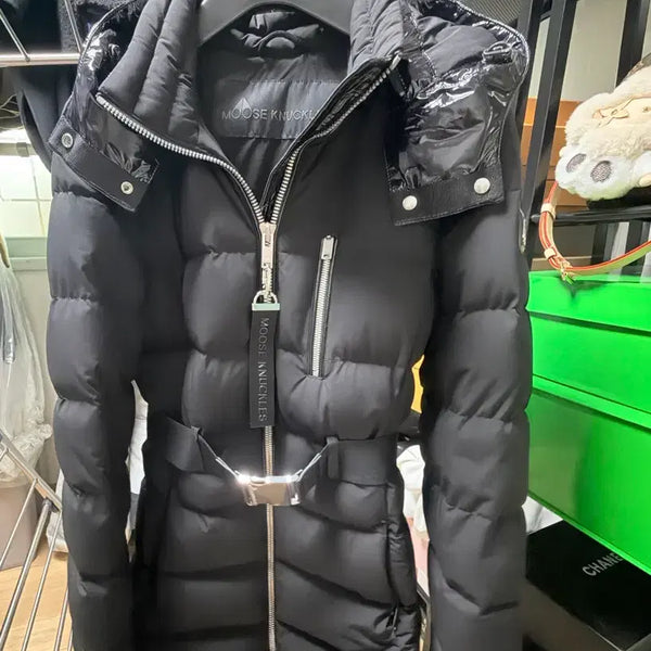 [BUNJANG] Mooch Nuckle Padded Coat Black / 무스너클 패딩 블랙