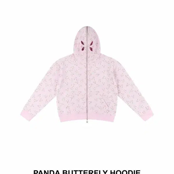 [BUNJANG] Ashley Williams Panda Butterfly Hoodie / AshleyWilliams 애슐리PANDA BUTTERFLY HOODIE