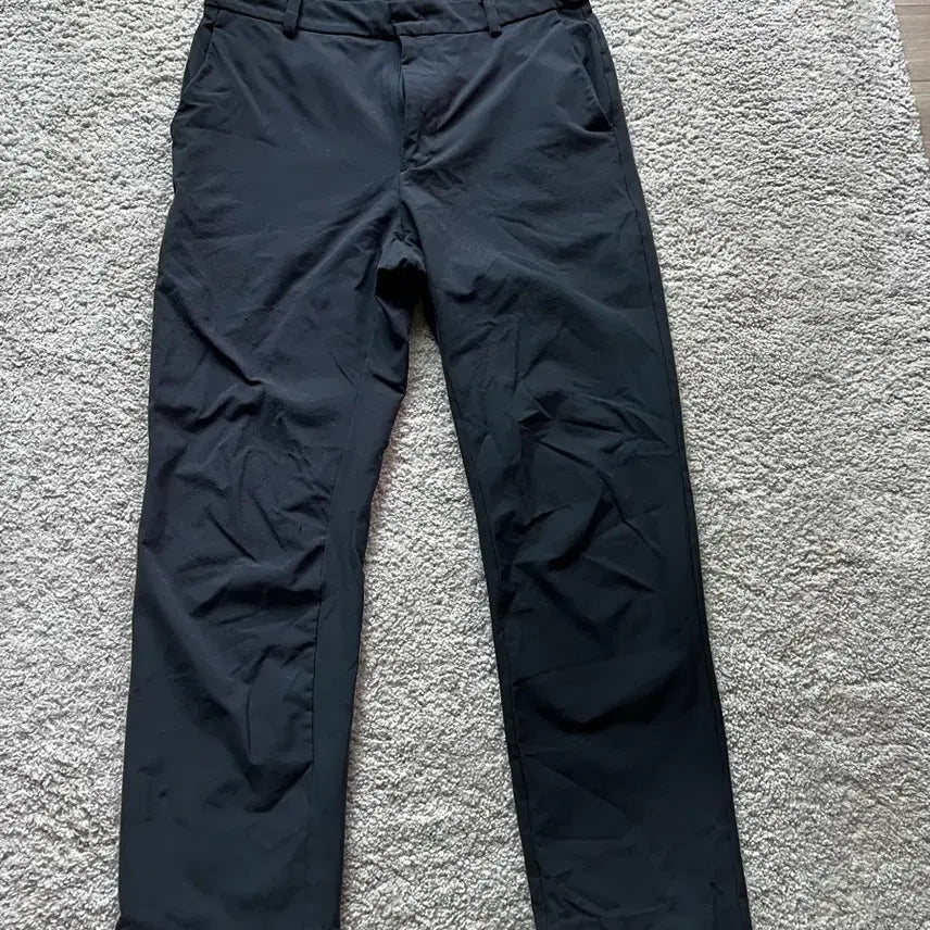 [BUNJANG] Andar Functional Slacks Pants (Navy/Charcoal, M) / 안다르 슬랙스 네이비/차콜 M