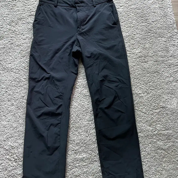 [BUNJANG] Andar Functional Slacks Pants (Navy/Charcoal, M) / 안다르 슬랙스 네이비/차콜 M