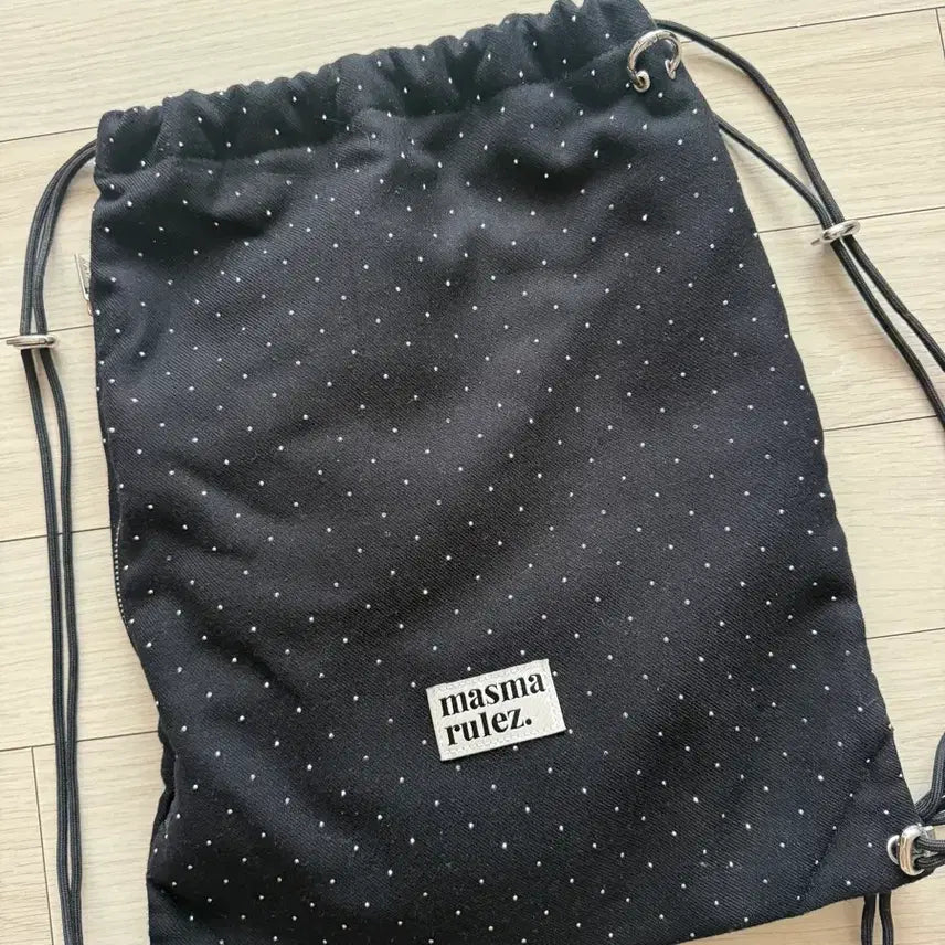 [BUNJANG] Marsmallows String Backpack / 마스마룰즈 스트링 백팩
