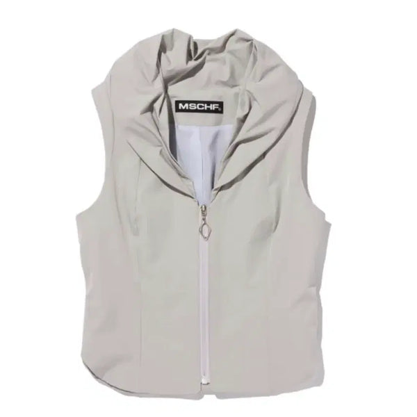 [BUNJANG] Mischief Nylon Evening Vest Light Grey M / 미스치프 나일론 이브닝 베스트 라이트 그레이 M