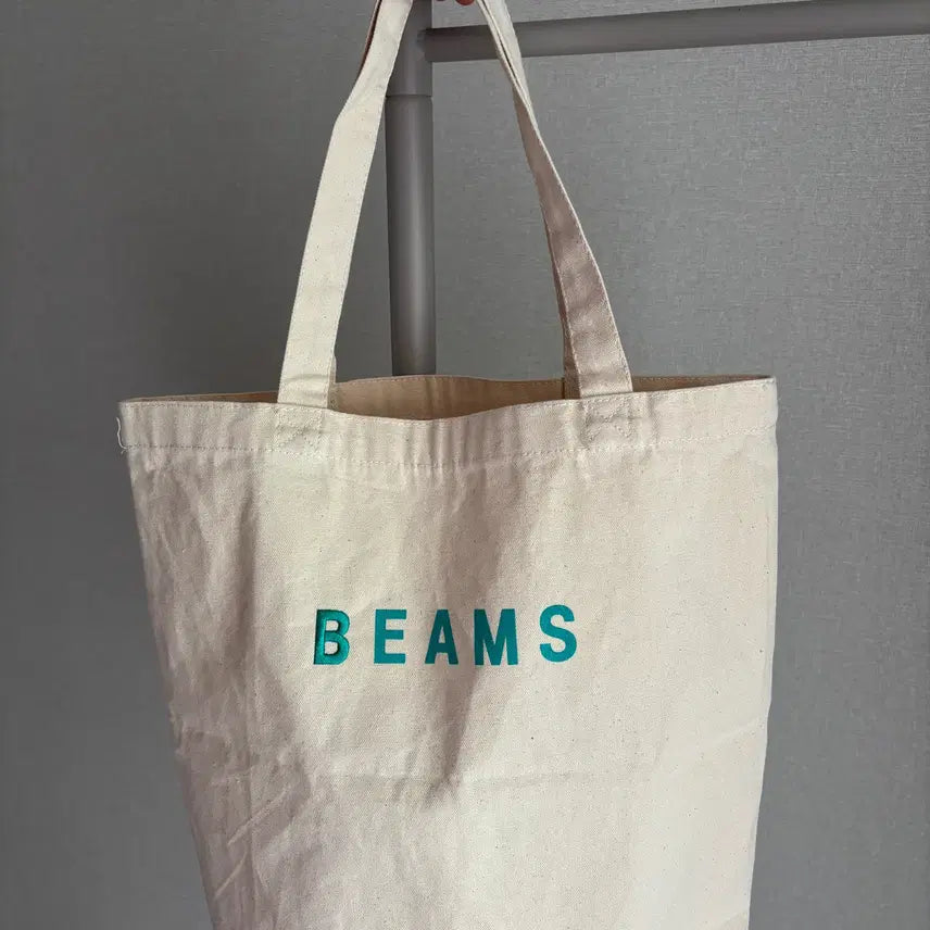 [BUNJANG] BEAMS Logo Tote Bag / 빔즈 로고 토트백 민트