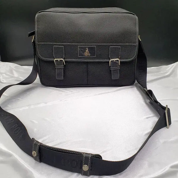 [BUNJANG] Beanpole Men's Leather Nylon Shoulder Cross Bag / 빈폴 A4수납 남자 숄더백 크로스백 중고 가방 은피아노
