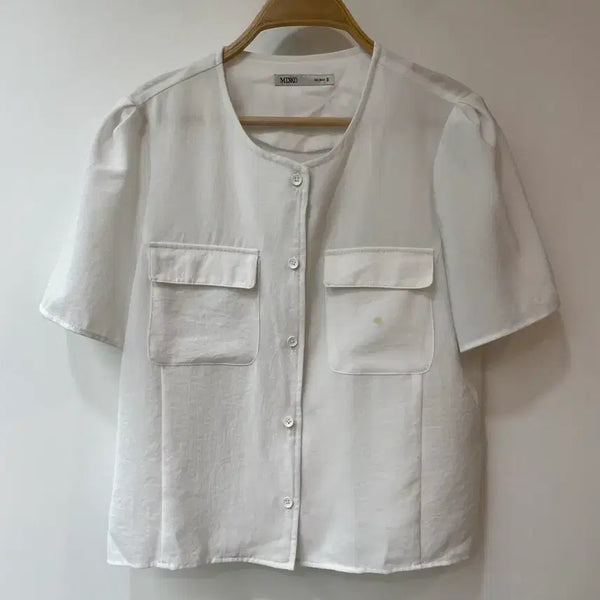 [BUNJANG] MIXXO White Blouse Jacket Size S / 미쏘 화이트 블라우스 자켓
