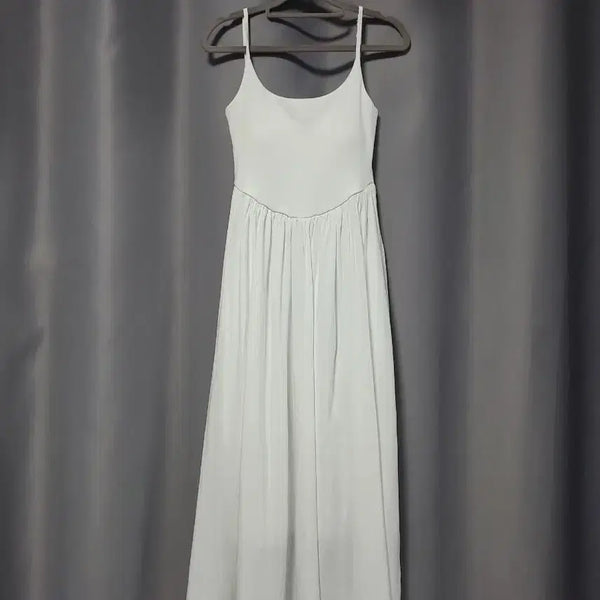 [BUNJANG] Built-in Bra Bustier Long Dress / 브라 내장 뷔스티에 롱원피스