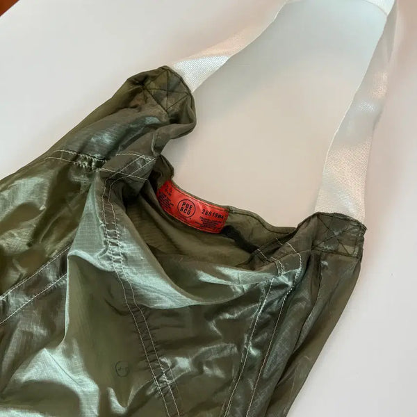 [BUNJANG] Puebco Vintage Light Bag Olive / 푸에브코 빈티지 백 올리브 VINTAGE PARACHUTE LIGHT BAG Olive