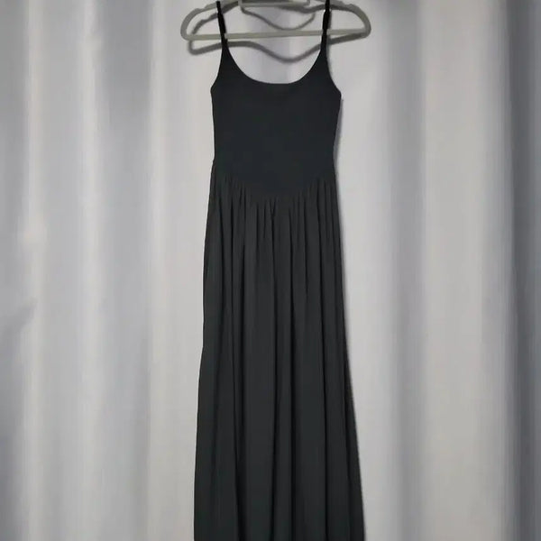 [BUNJANG] Built-in Bra Bustier Long Dress / 브라 내장 뷔스티에 롱원피스