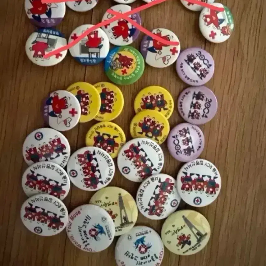 [BUNJANG] Red Cross RCY Badge / 대한적십자사 뱃지 rcy뱃지