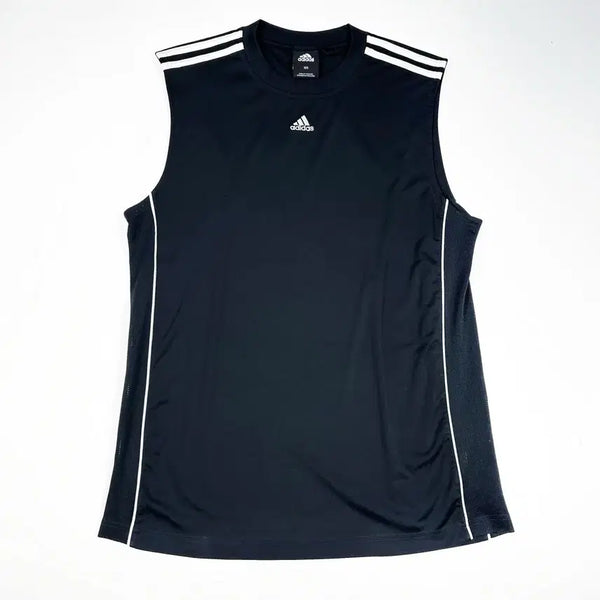 [BUNJANG] Adidas Trefoil Embroidered Sleeveless Top XL / (XL) 아디다스 삼선 자수로고 민소매 슬리브리스 나시